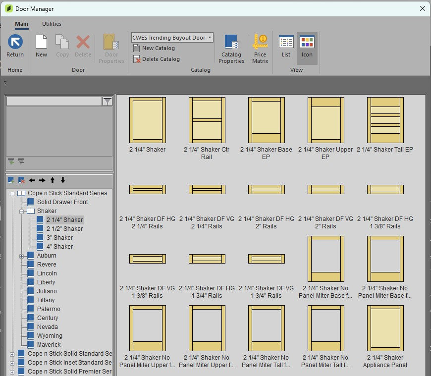 CWES' Popular 'Buy Out' Door Catalog