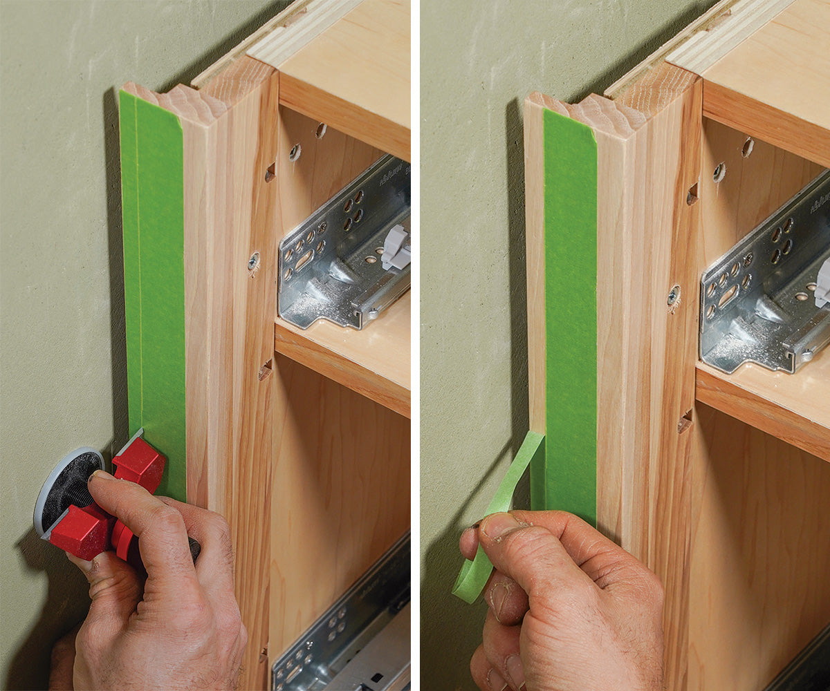 Essential UCS - Add width to face frame stiles for scribe