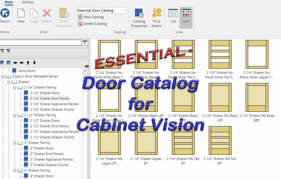 Essential Door Catalog